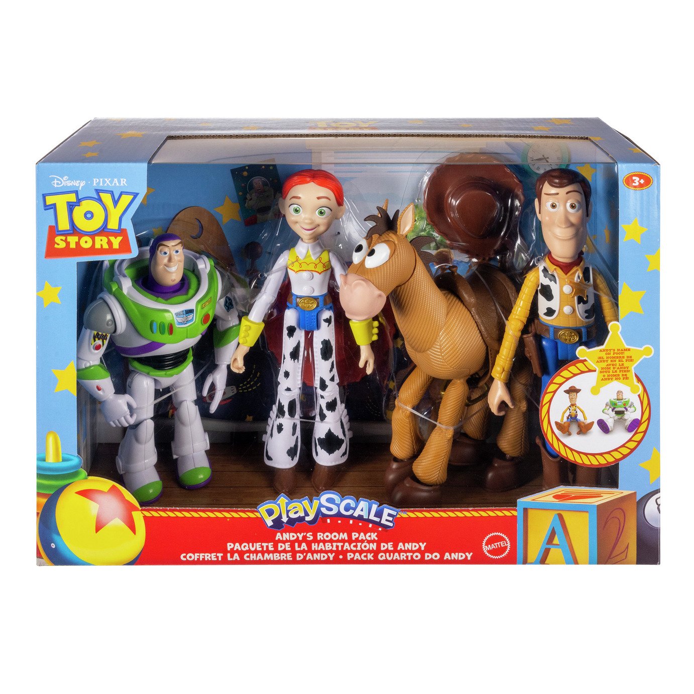 Buy Disney & Pixar Toy Story 4 pack - Woody Jessie Bullseye & Buzz