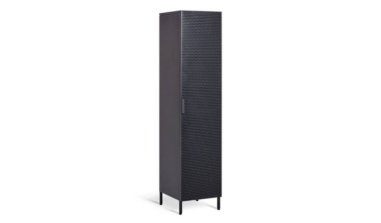 Habitat Landan 1 Door Tall Boy - Anthracite