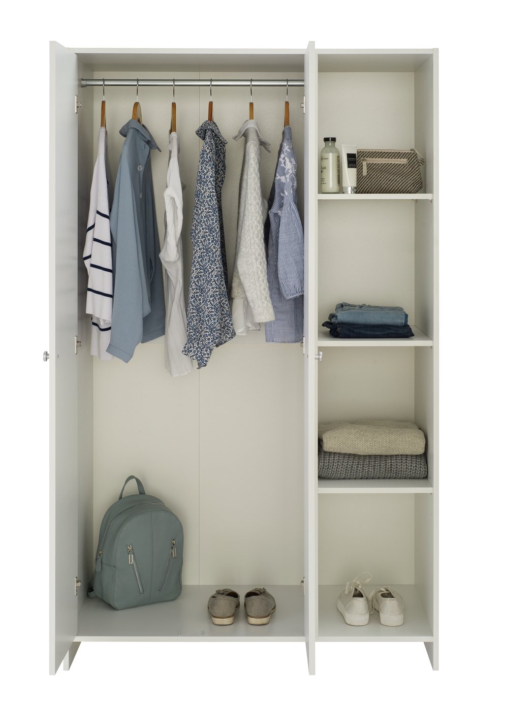 Argos Home Seville 2 Door Open Shelf Wardrobe Review