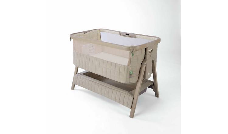 Tutti Bambini Cozee Sense Bedside Crib - Cocoa