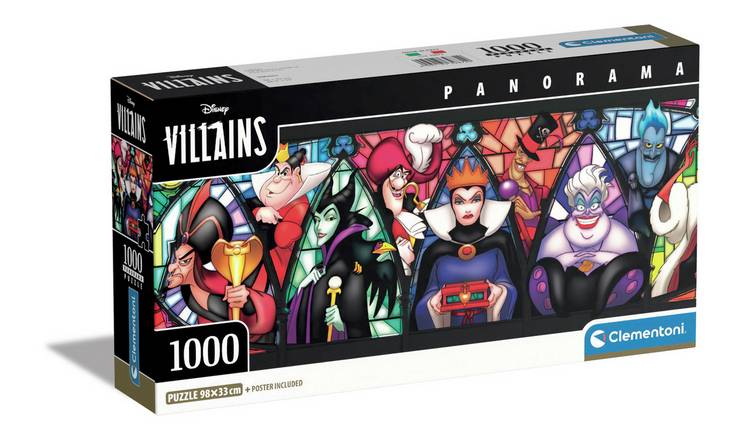 Clementoni Disney Villians 1000 Piece Jigsaw Puzzle