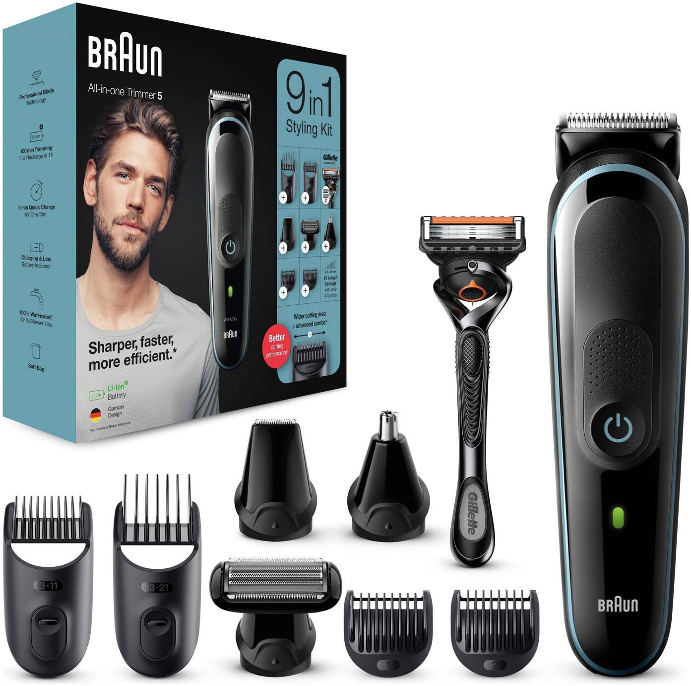 Braun 9in1 Beard Trimmer and Hair Trimmer MGK5280 Review