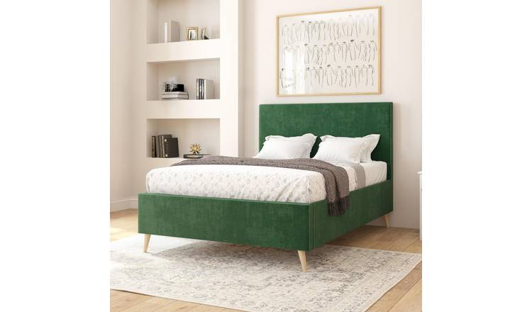Aspire Garland Double Bed Frame - Forest Green