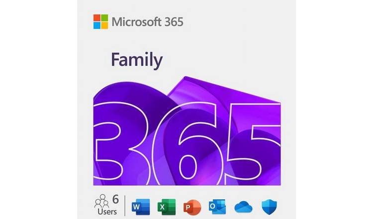Microsoft 365 Family 2025 1 Year, 6 Users