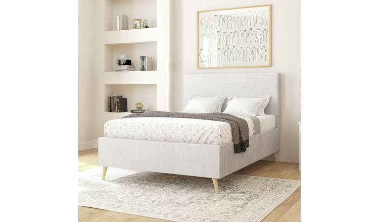 Aspire Garland Superking Bed Frame - Light Silver