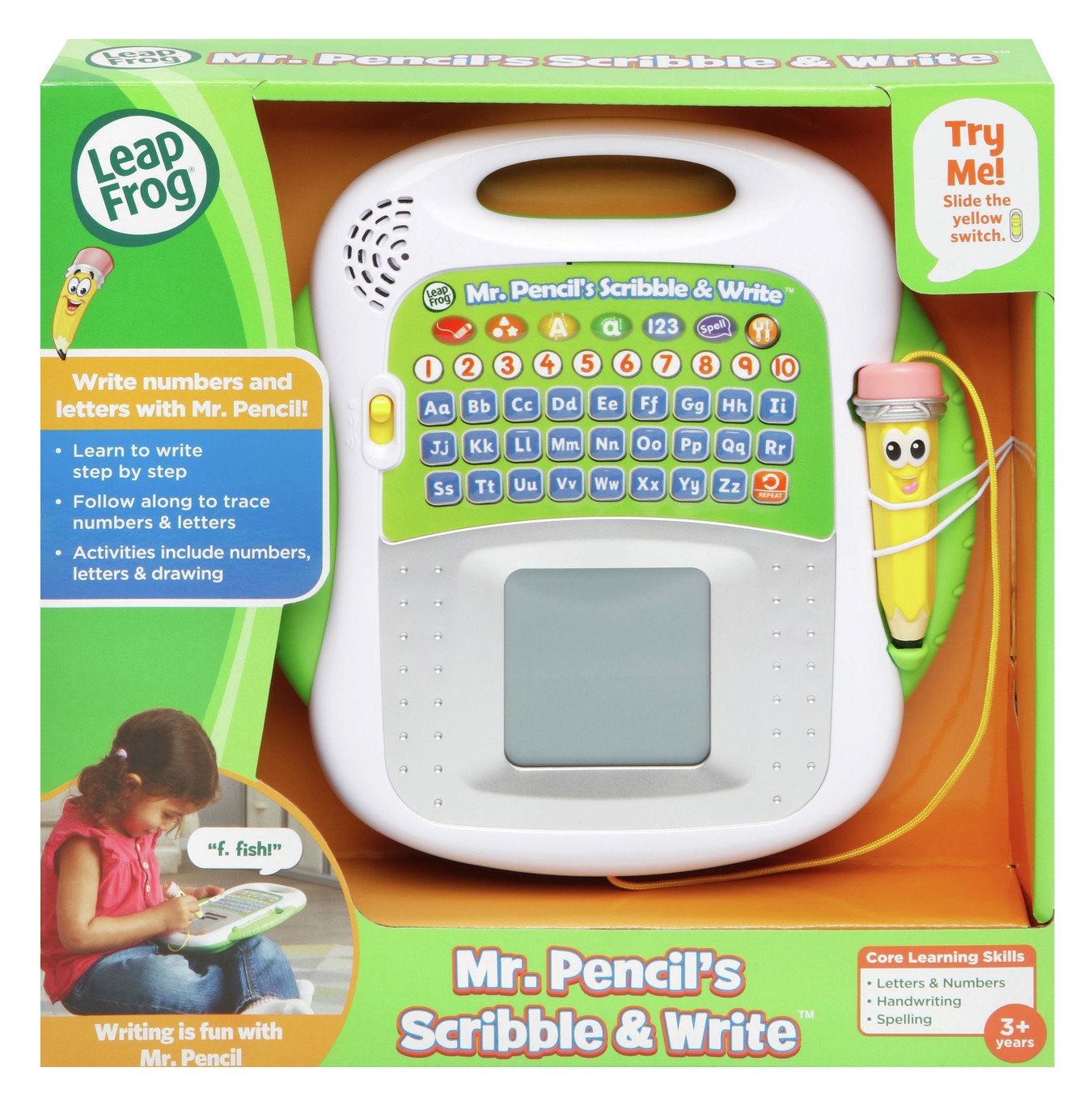 leapfrog scribble and write argos