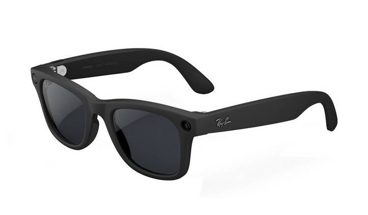 Ray-Ban Meta Wayfarer Gen 2 L Matte Black, Transitions Grey