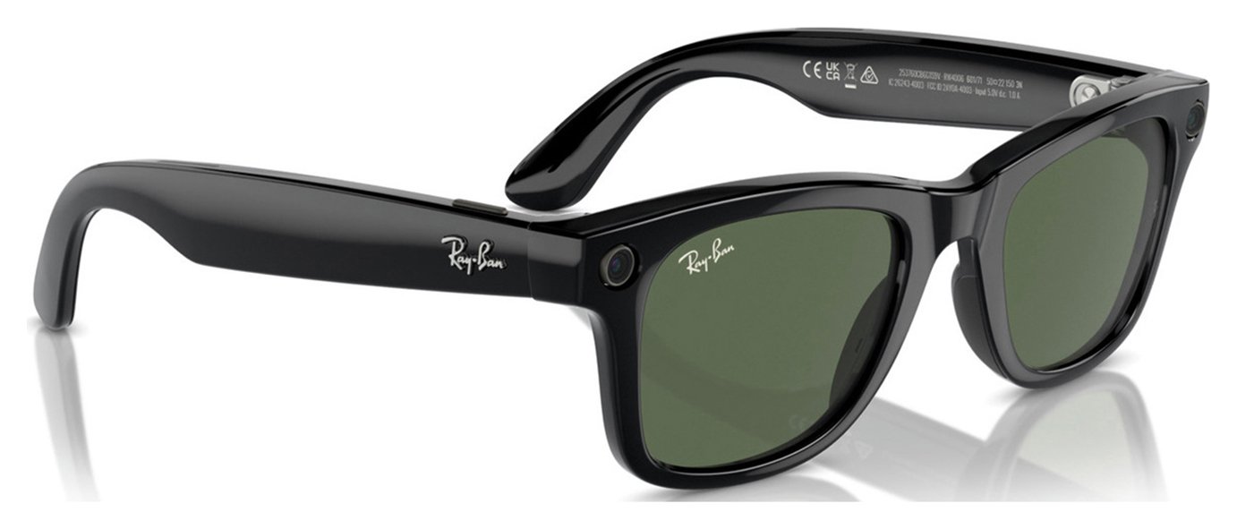 小物  Ray-Ban Wayfarer gen1 Buy Ray-Ban Meta Wayfarer Gen 1 - Shiny Black, Green | AI glasses