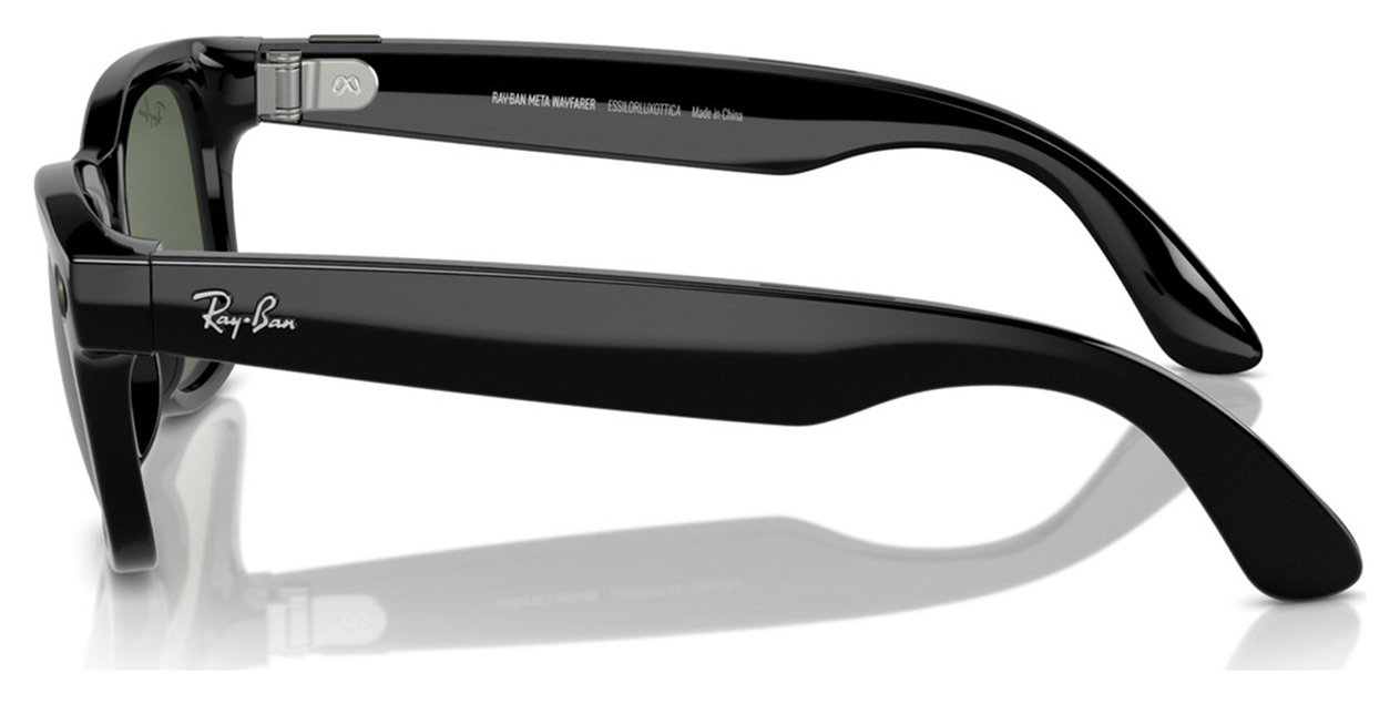 Buy Ray-Ban Meta Wayfarer Gen 1 - Shiny Black, Green | AI glasses