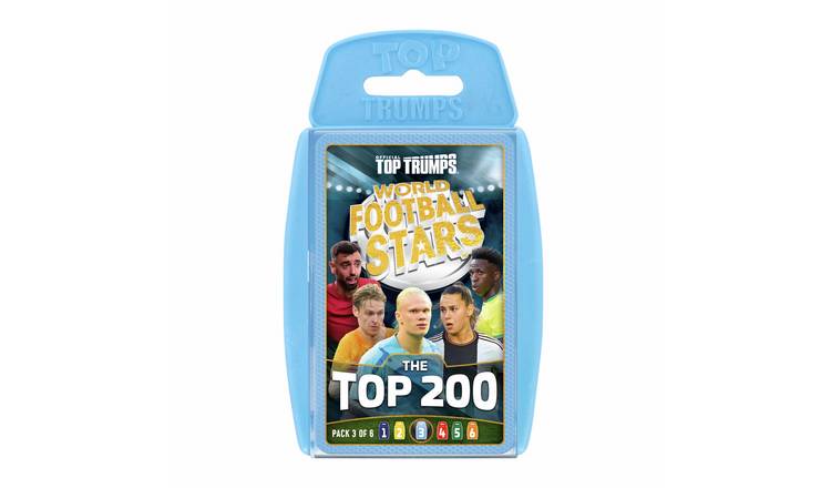 Top Trumps World Football Stars Cards Pack 3