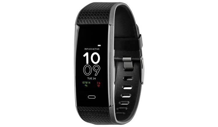 Reflex Active Series 35 Black Smart Activity Tracker Watch