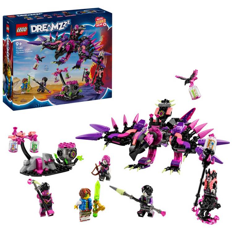 LEGO DREAMZzz The Never Witch's Nightmare Creatures 71483 0