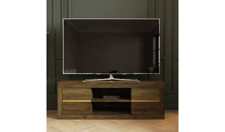 GFW Astley 4 Drawer TV Unit - Natural