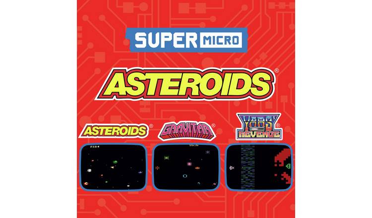 Buy ATARI Super Micro Keychain Gamer Asteroids Edition | Retro and