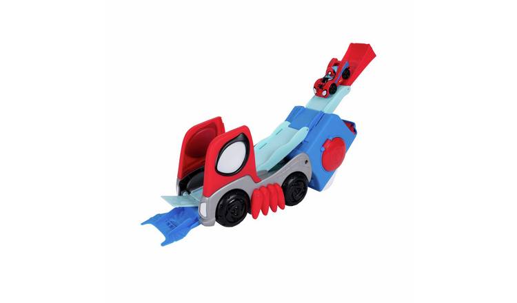 Spidey Transforming Hauler Raceway - 9" Vehicle and Trackset