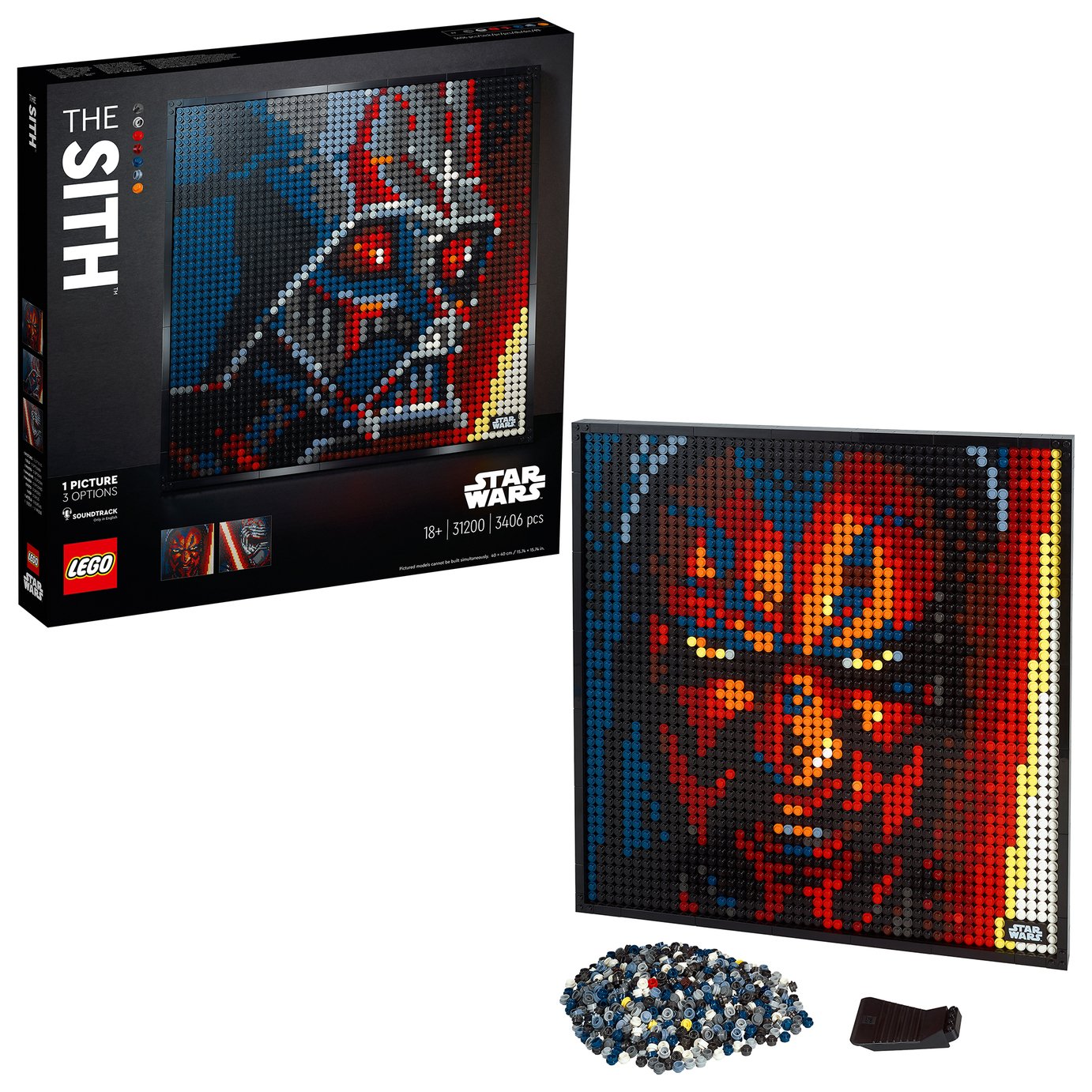 LEGO Art Star Wars The Sith Building Set for Adults 31200 Review