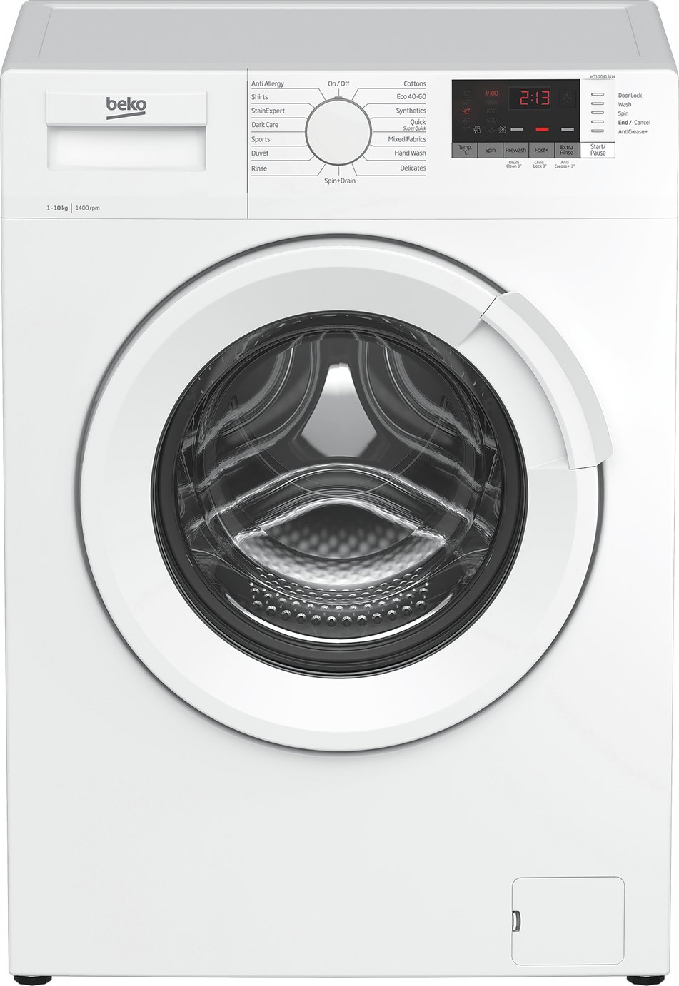 Beko WTL104151W 10KG 1400 Spin Washing Machine Review