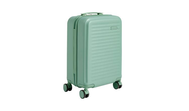 Featherstone Expandable 8 Wheel Hard Cabin Suitcase - Green