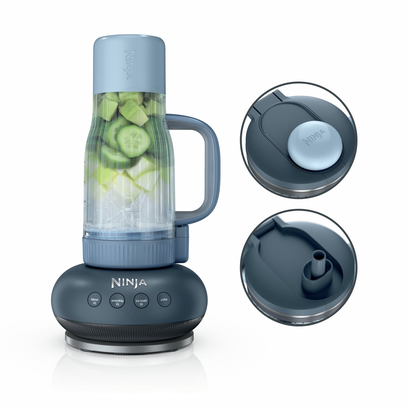 Ninja DB351UKCY BlendBoss 710ml Tumbler Blender - Cyberspace