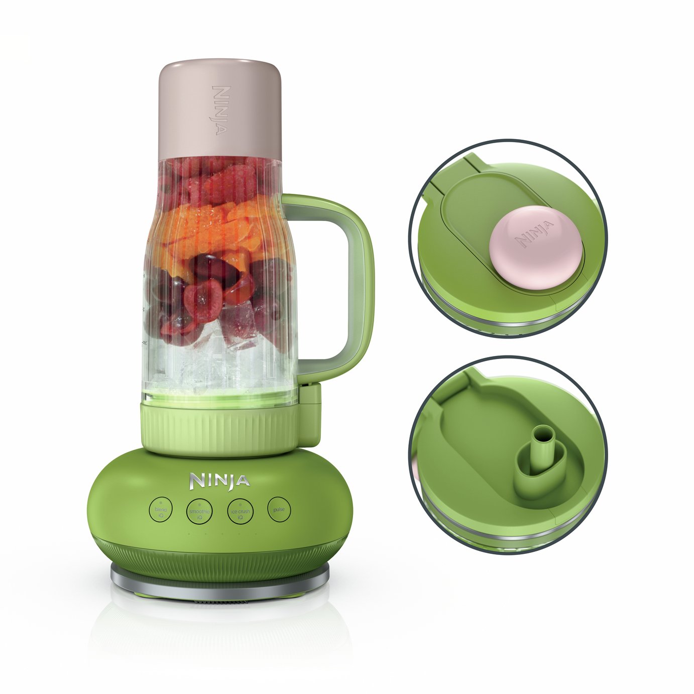 Ninja DB351UKGN BlendBoss 710ml Blender-Watermelon Bubblegum