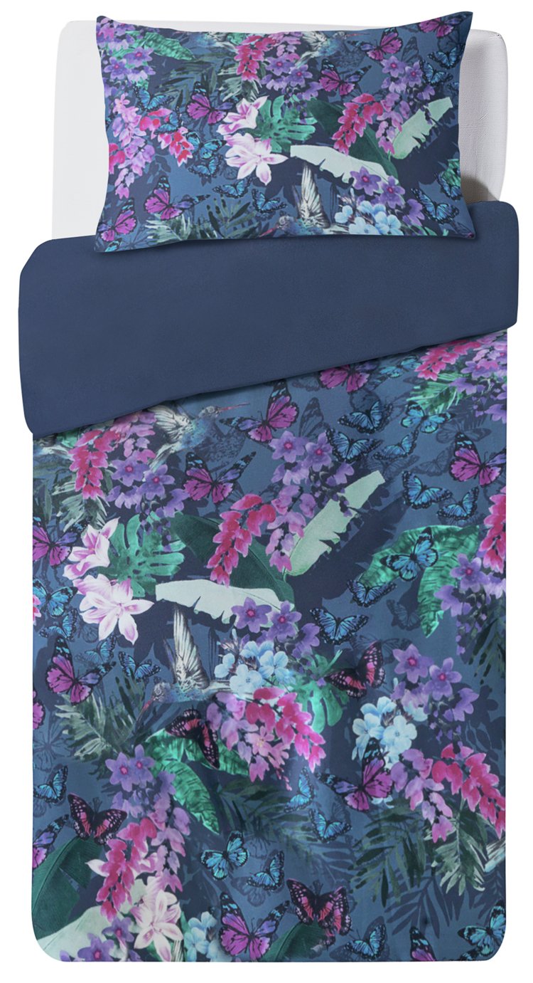 Argos Home Butterfly Bedding Set - Single