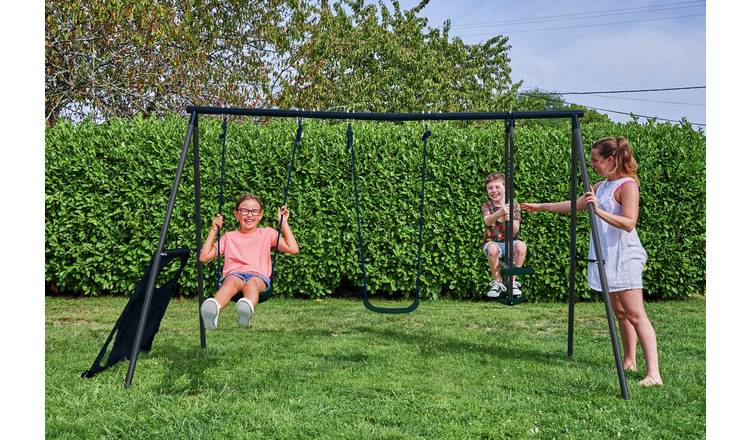 Chad Valley Kids Garden Glider and Swing Set from Argos' garden toy range