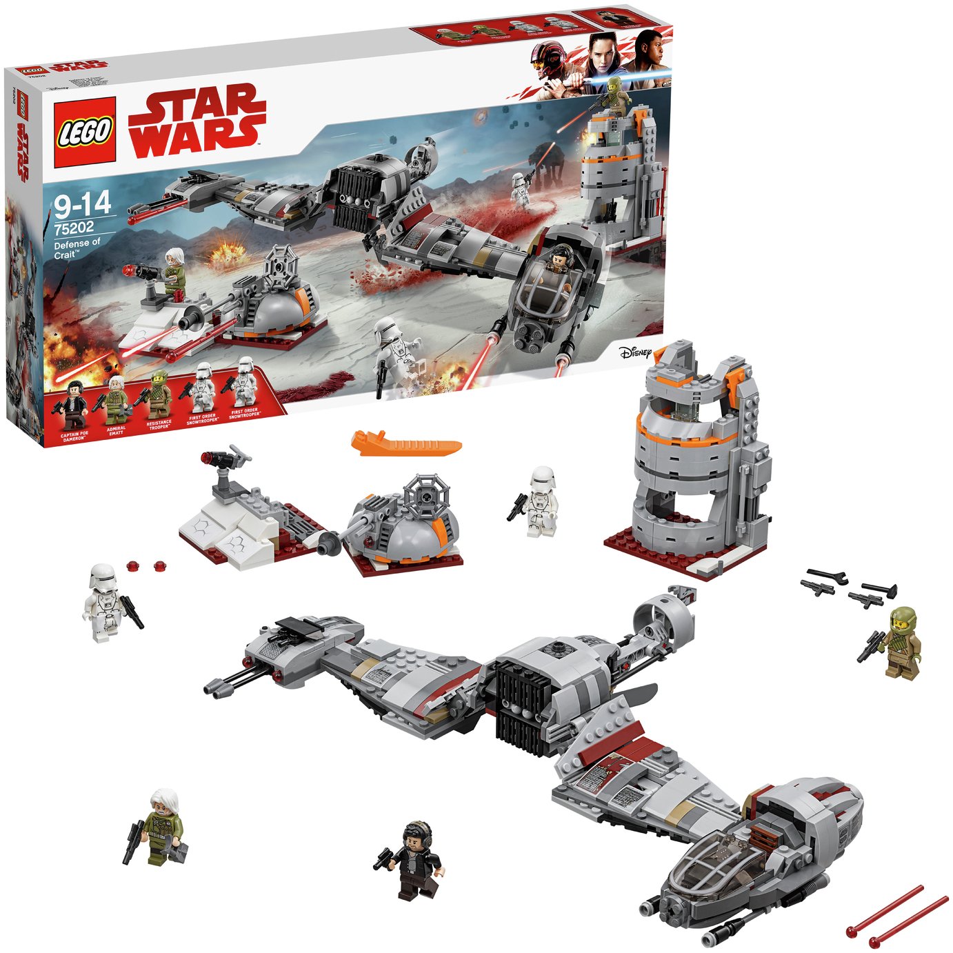 LEGO Star Wars Defence of Crait - 75202