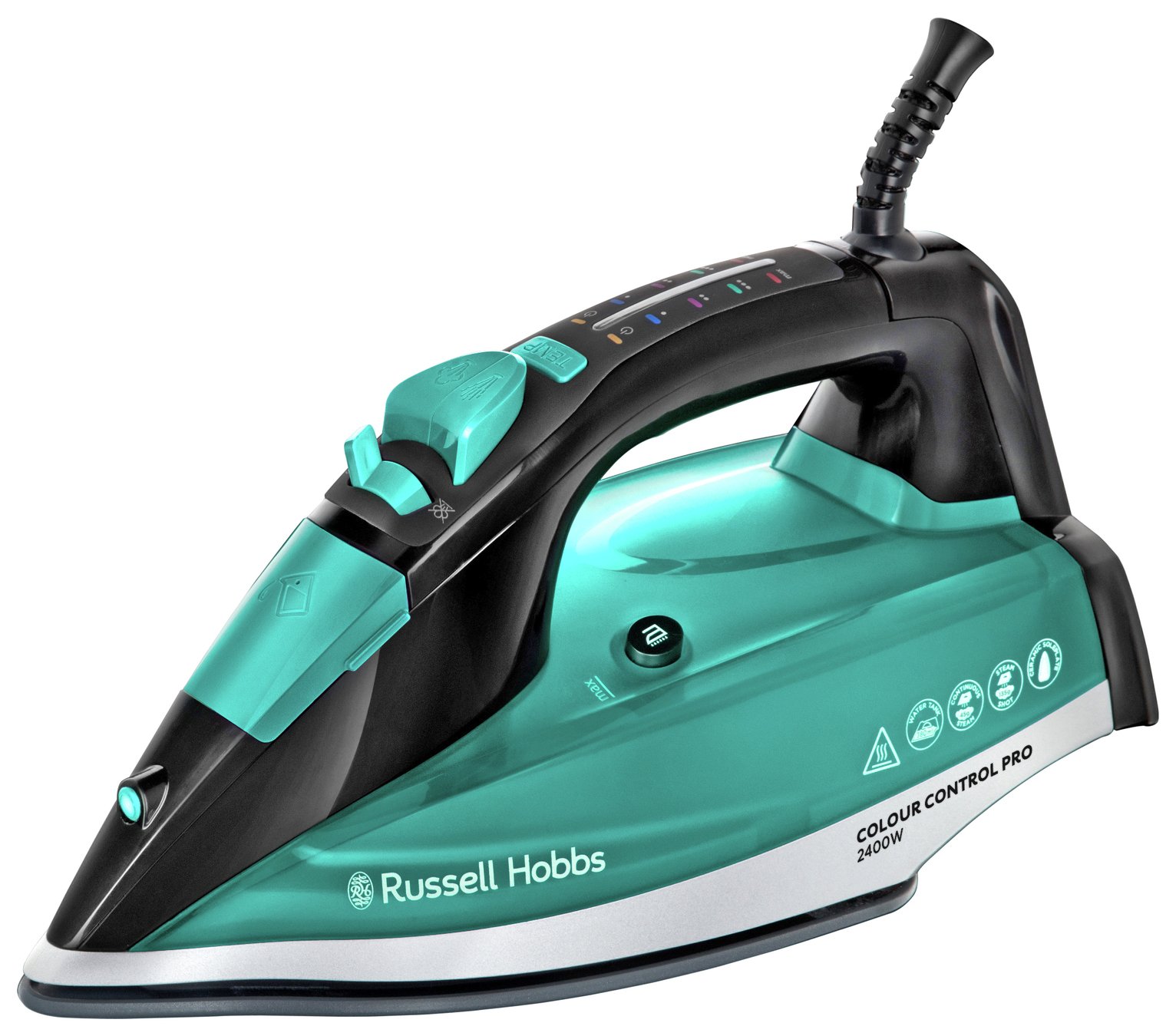 Russell Hobbs Colour Control Pro Steam Iron 22860 (7922136) Argos