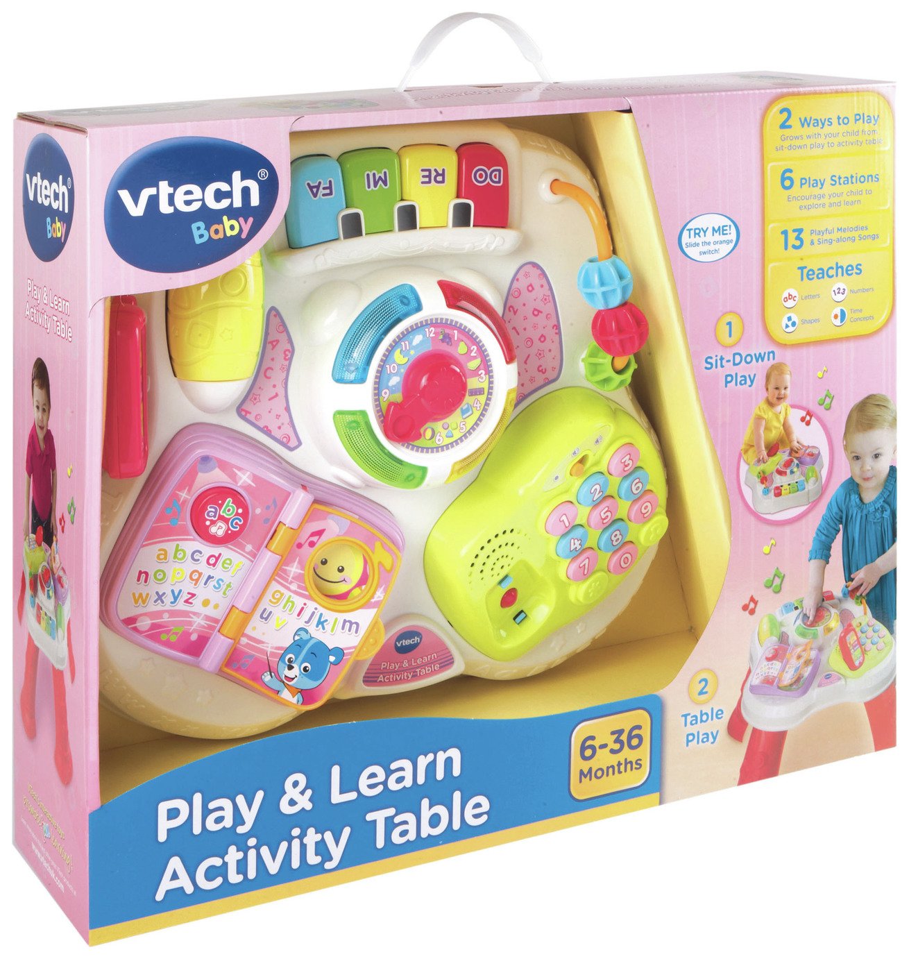 vtech activity table argos