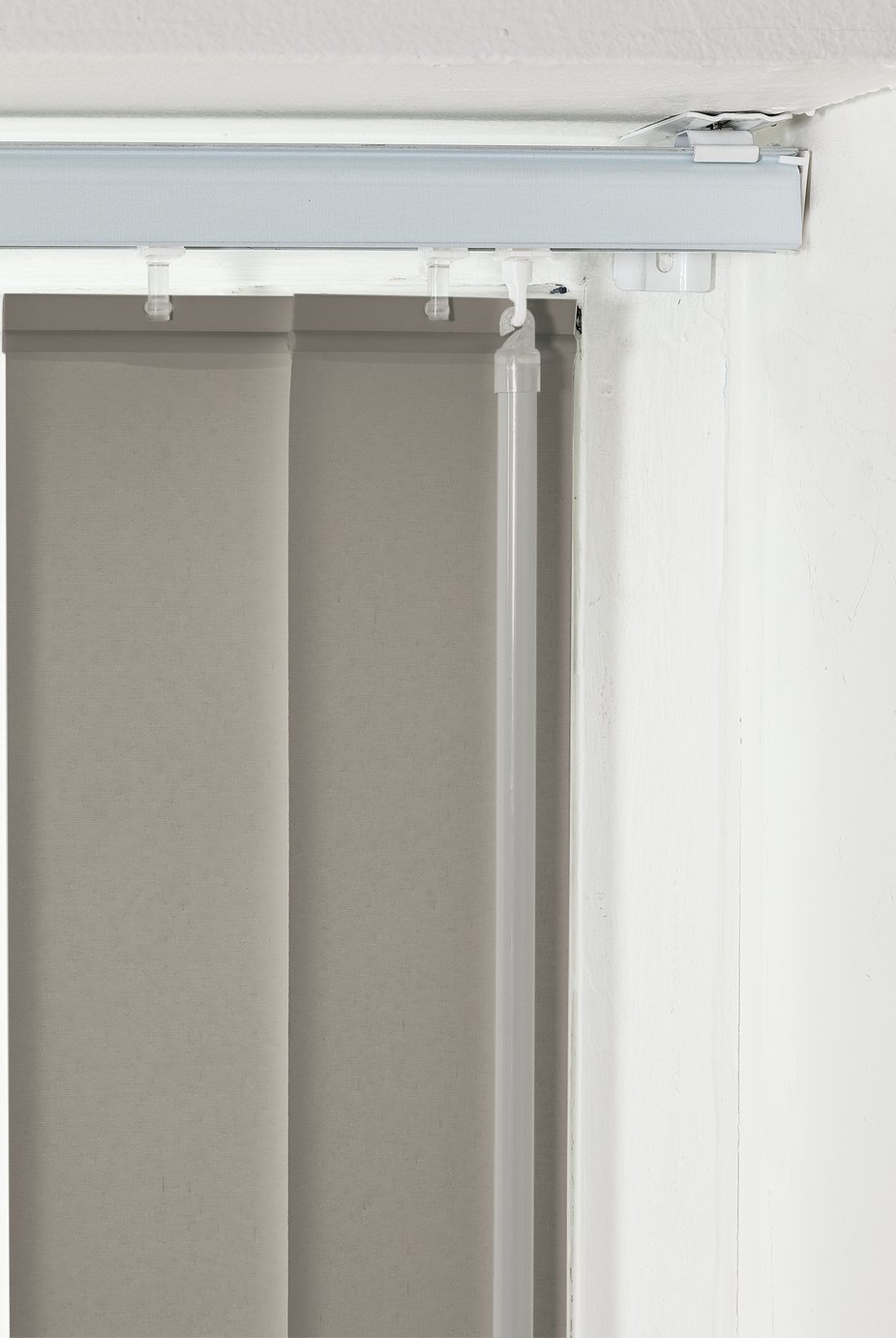 Argos Home Vertical Blinds Slat Pack 244x229cm Grey DimOut Reviews