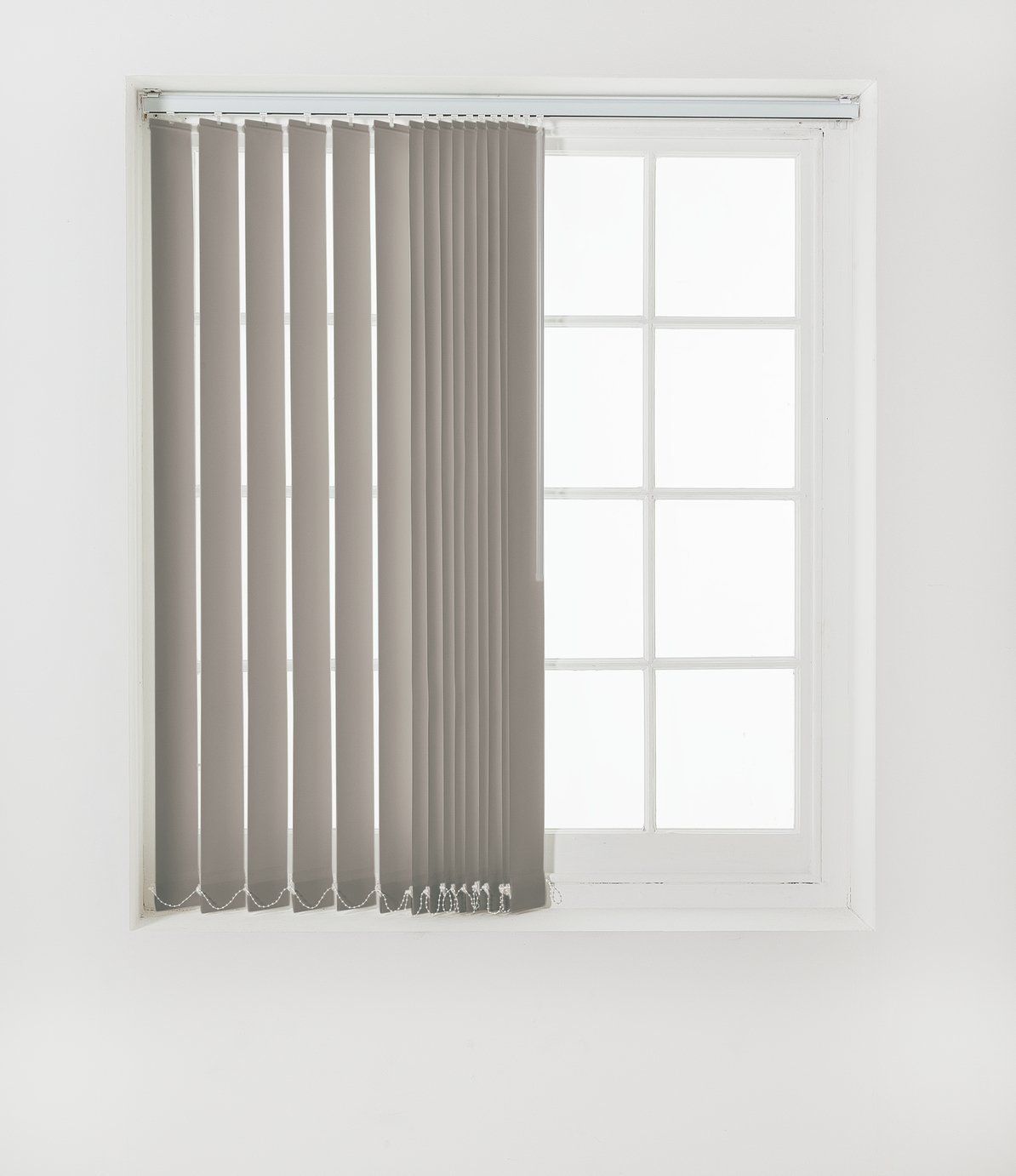 Argos Home Vertical Blinds Slat Pack 244x229cm Grey DimOut Reviews