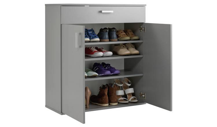 Buy Argos Home Venetia Shoe Storage Unit Grey Shoe Storage