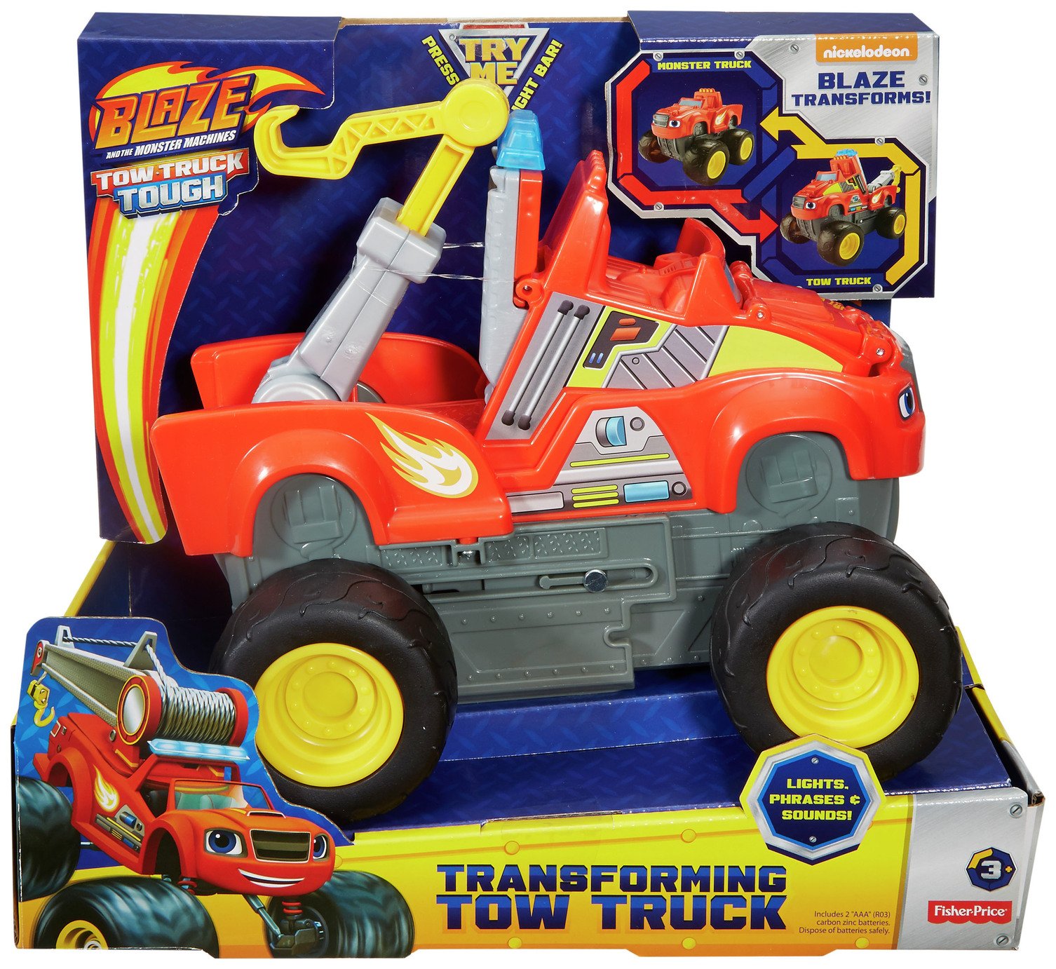 Blaze and the Monster Machines Transforming Tow Truck Blaze Reviews