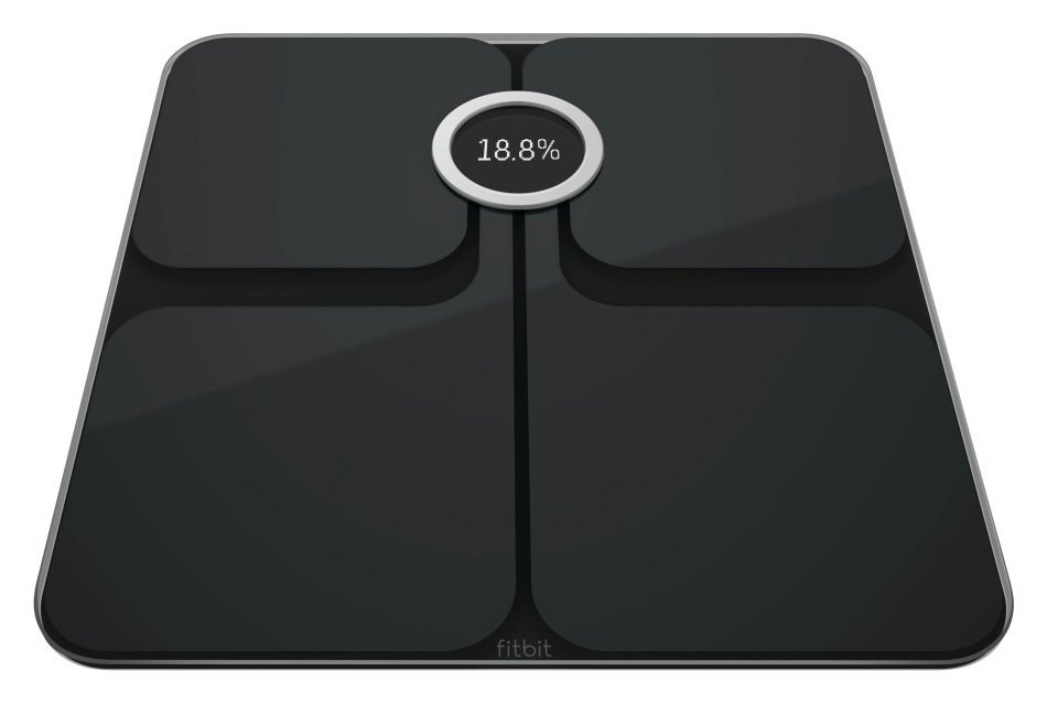 Fitbit Aria 2 Wi-Fi Body Weight Analysis Scale - Black