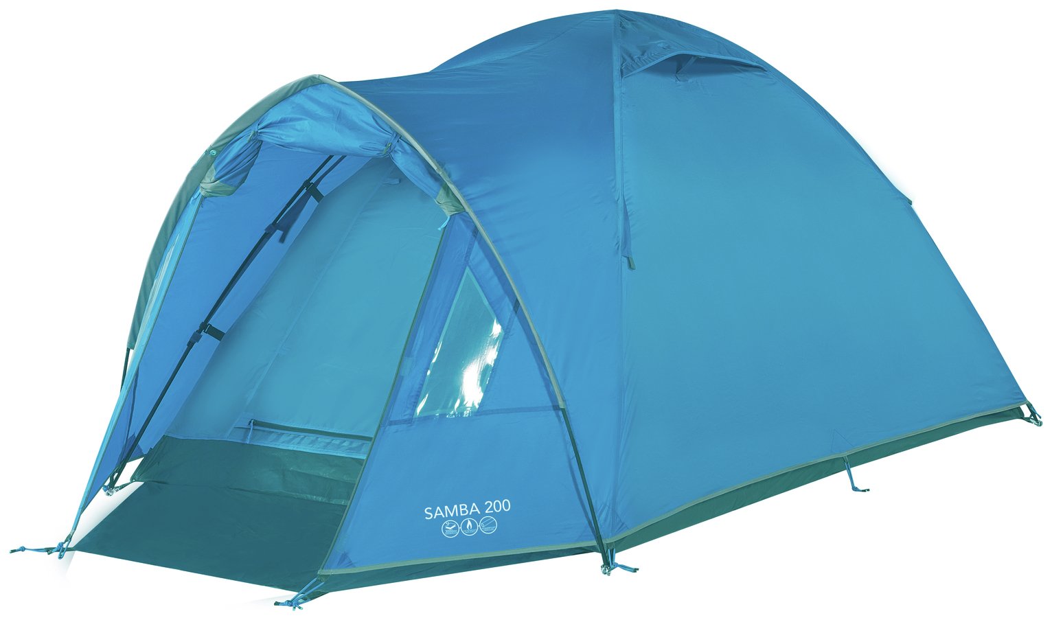 Vango Samba II 2 Person 1 Room Dome Camping Tent Tent