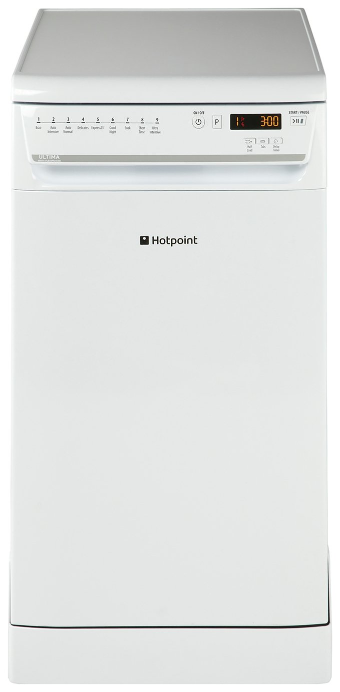 Hotpoint SIUF32120P Slimline Dishwasher - White