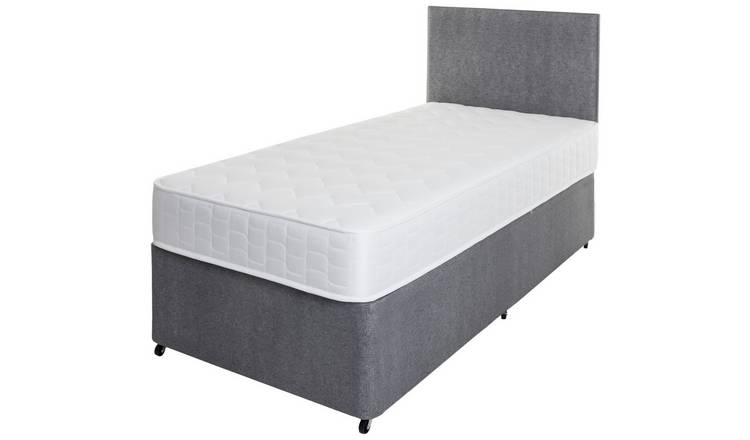 argos single divan bed with mattress