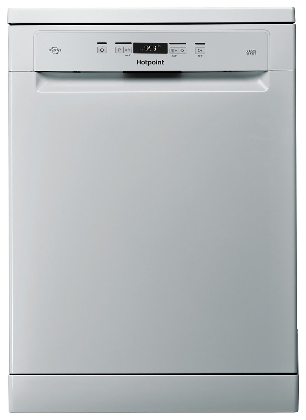 Hotpoint HFC3C26W Full Size Dishwasher - Silver