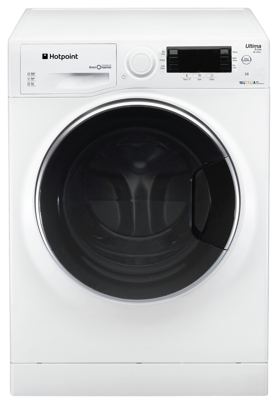 Hotpoint RD1076JDUK 10KG /7KG 1200 Spin Washer Dryer - White