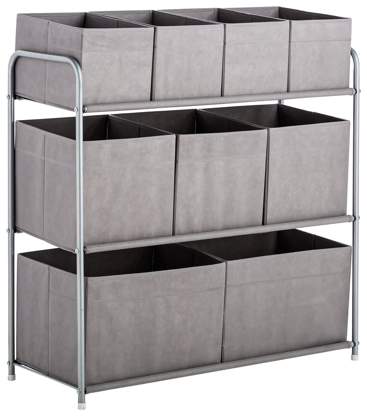 Argos Home Short Shelving Unit - Grey