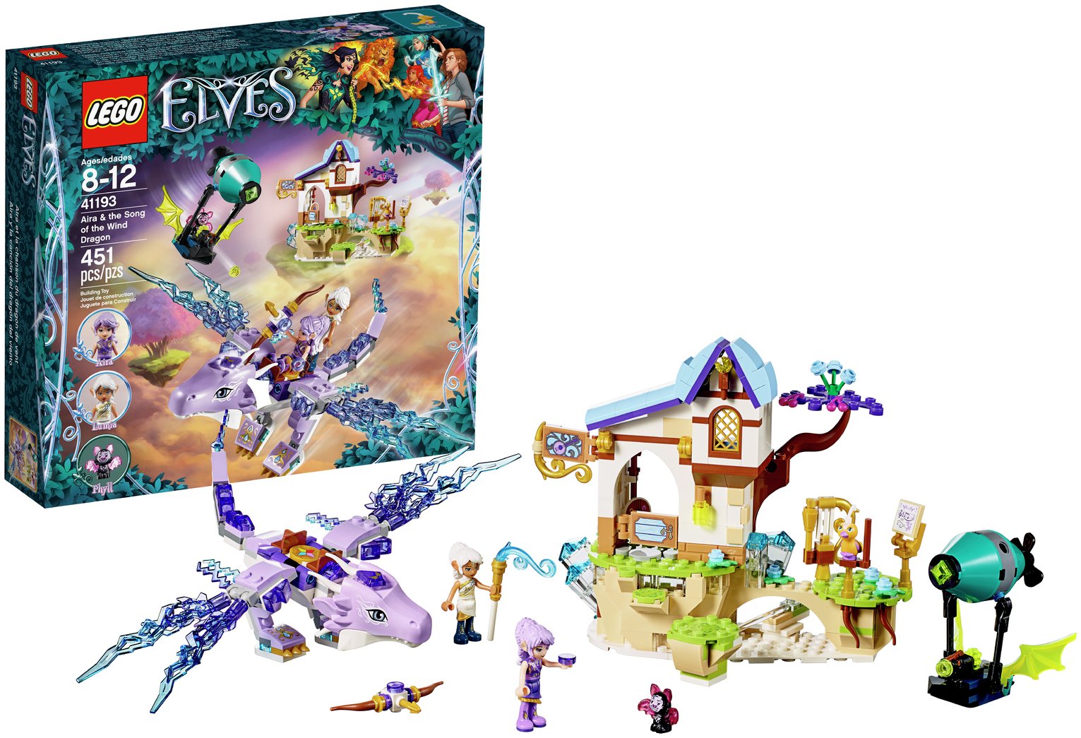 LEGO Elves Aira Song of the Wind Dragon - 41193