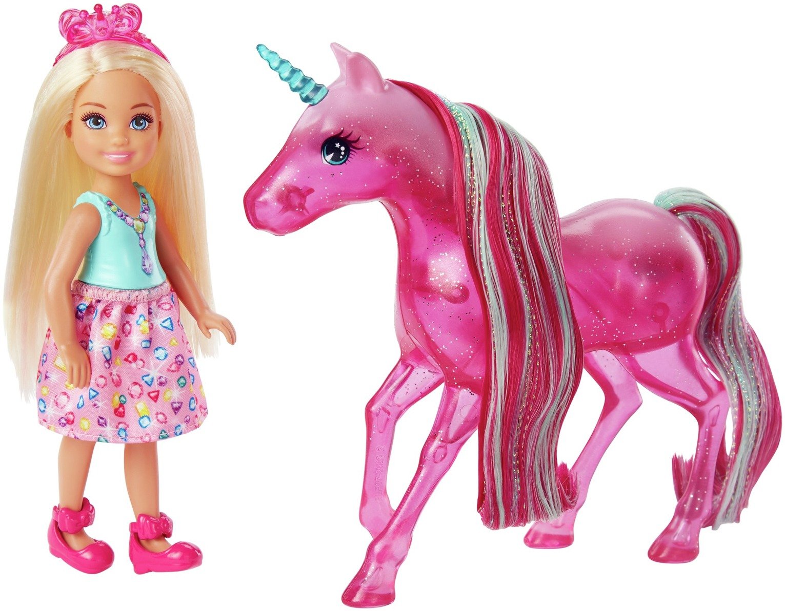 Barbie Dreamptopia Chelsea Doll and Unicorn