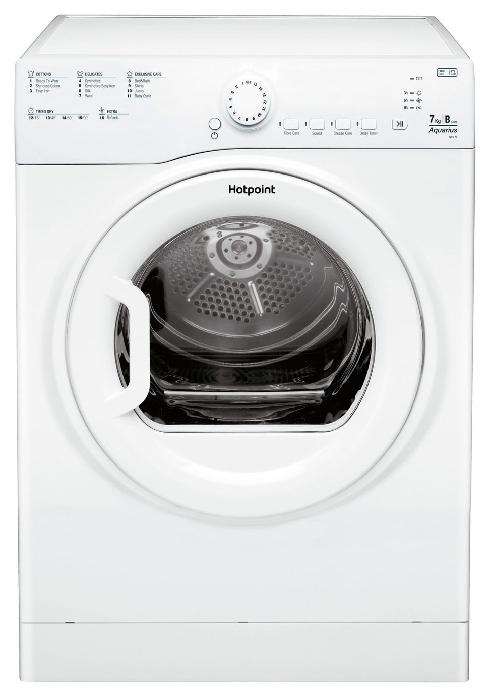 Hotpoint TVFS73BGPUK 7kg Tumble Dryer - White
