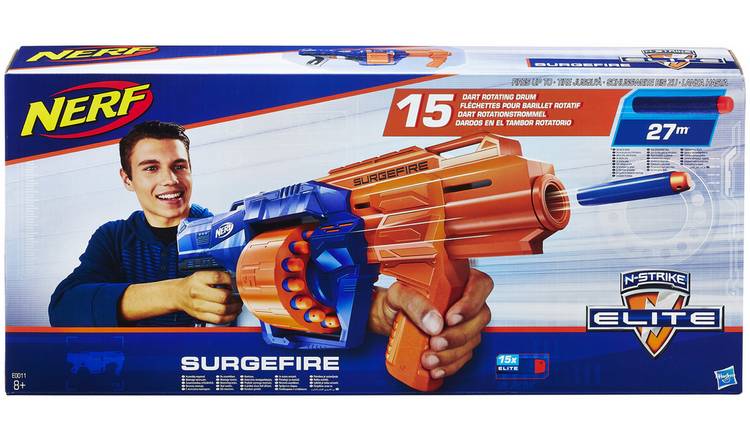 Nerf N-Strike Elite SurgeFire This Pump-Action Blaster Launches Darts ...