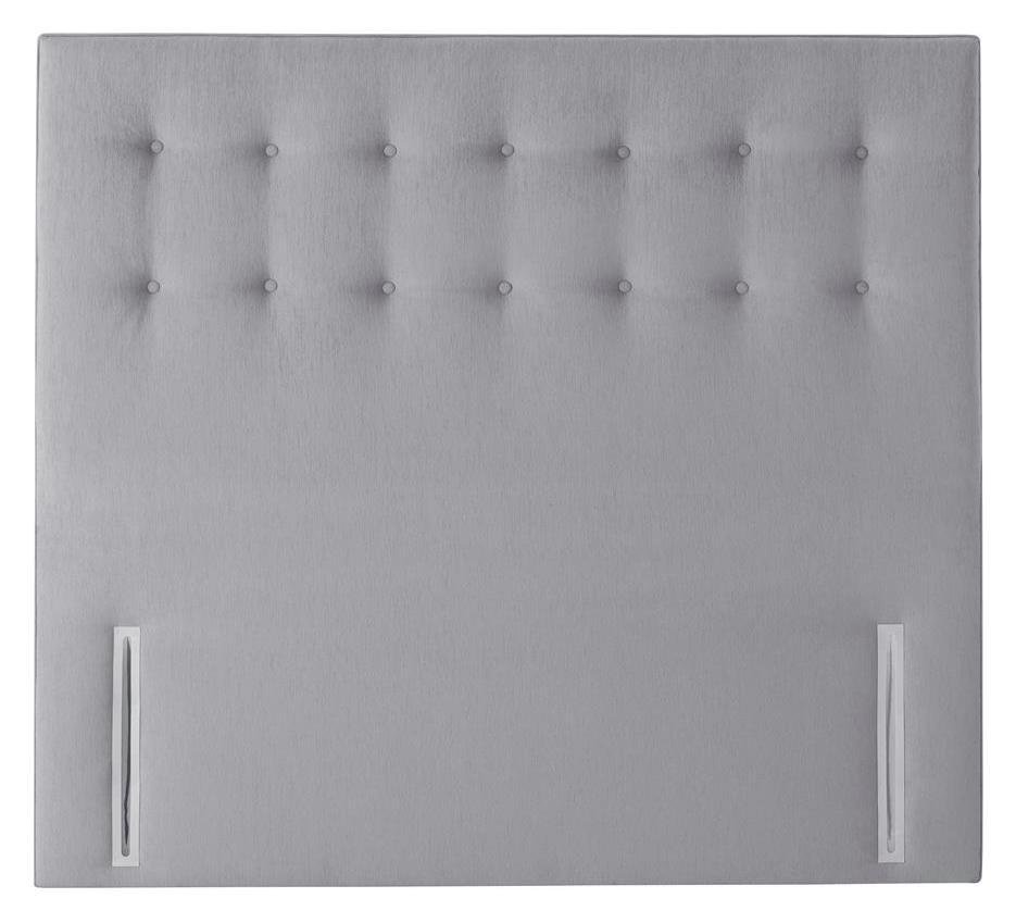 Silentnight Alaro Small Double Headboard - Soft Grey
