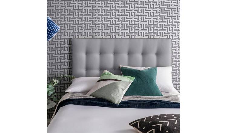 Argos headboard deals grey double