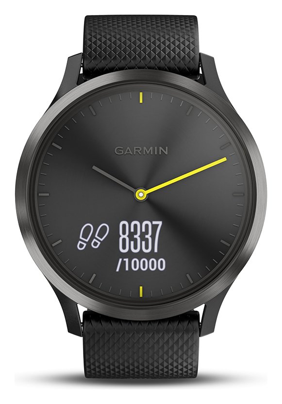 black garmin vivomove hr