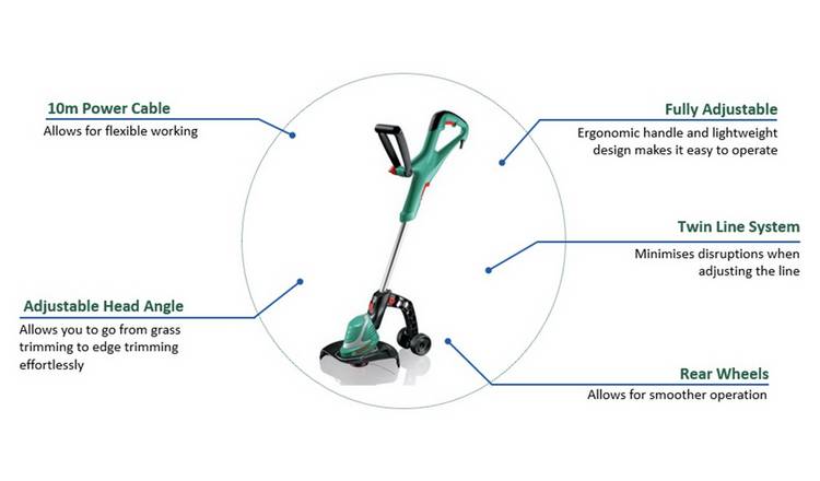 Buy Bosch Art30 Corded 30cm Grass Trimmer 550w Grass Trimmers