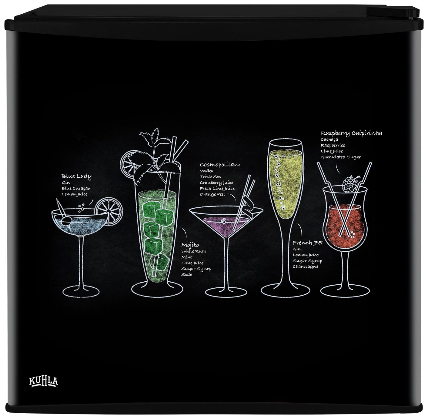 Kuhla Cocktail Design Table Top Fridge