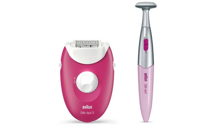 Braun Epilator for Long-Lasting Hair Removal Shaver & Trimmer Silk-épil  3-420 4210201190288